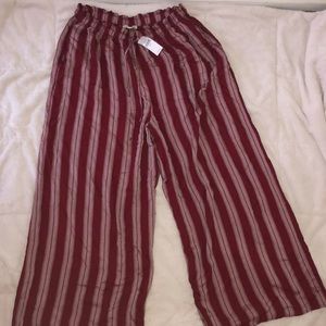 american eagle high waisted palazzo pants